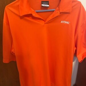 Nike Bright Orange Polo Shirt